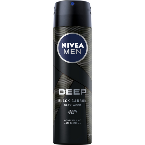 Nivea MEN Deep Antiperspirant Black Carbon 150 ml