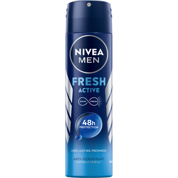 Nivea MEN Fresh Active Antiperspirant spray 150 ml