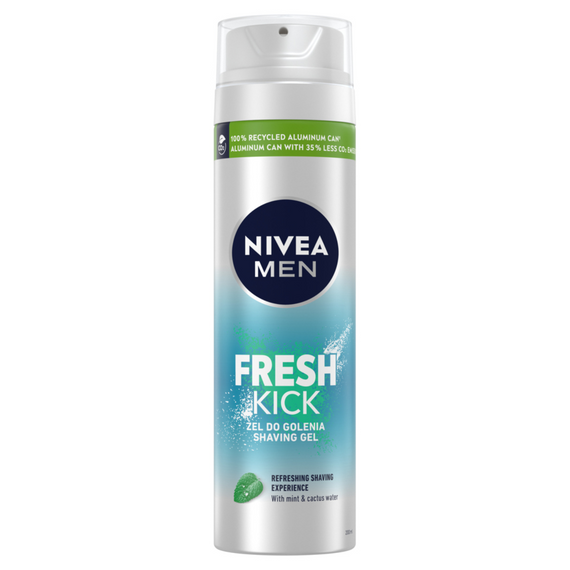 Nivea MEN Fresh Kick SHAVING GEL 200 ml