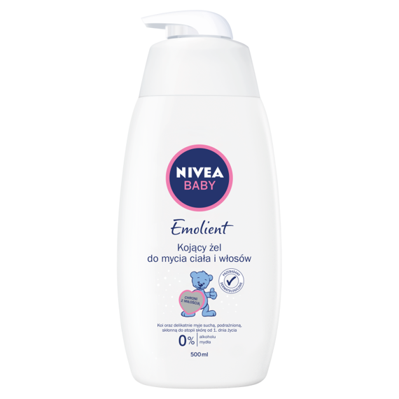 Nivea NIVEA Baby Pure & Sensitive Emilient soothing body wash and hair 500ml