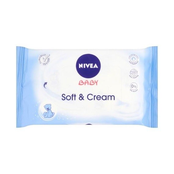 Nivea NIVEA Baby Soft Cream Wipes and 63 art