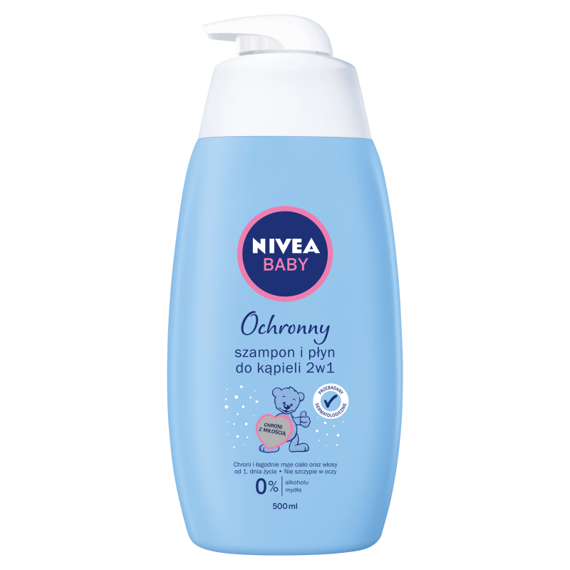 Nivea Nivea Baby Mild shampoo and bubble bath 2-in-1 hypoallergenic 500ml