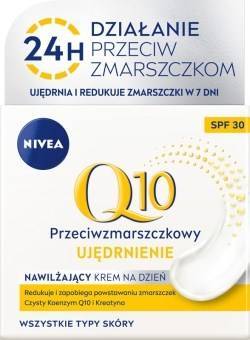 Nivea Q10 Ujędrnienie Przeciwzmarszczkowy Nawilżający krem na dzień Spf30 50 ml