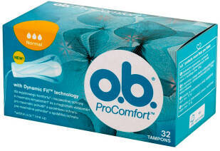 O.B. Tampony Pro Comfort NORMAL 32 sztuki