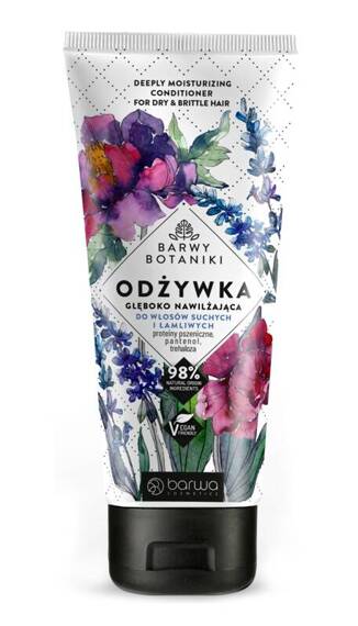 Odżywka głęboko nawilżająca do włosów suchych i łamliwych Barwy Botaniki 180 ml