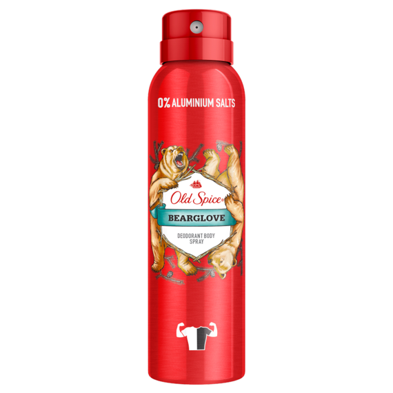 Old Spice Bearglove Deodorant Spray for Men 125ml