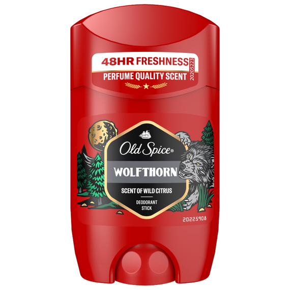 Old Spice Wolfthorn Deodorant Stick for Men 50 ml, 48h freshness, aluminum-free