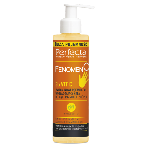 PERFECTA FENOMEN CTH VITAMIN GLOVES SMOOTHING HAND, NAIL AND CUTICLE CREAM 195ML