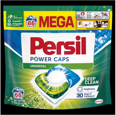 PERSIL Power Caps Kapsułki do prania Universal 66 szt.