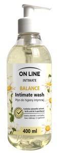 PLYN DO HIGIENY INTYMNEJ 400ML BALANCE RUMIANEK+KWAS MLEKOWY+D-PANTENOL