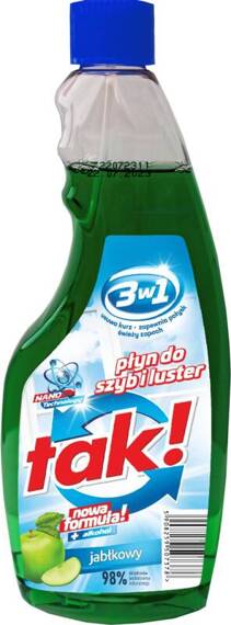 PŁYN DO SZYB ZAPAS 500ML JABŁKO