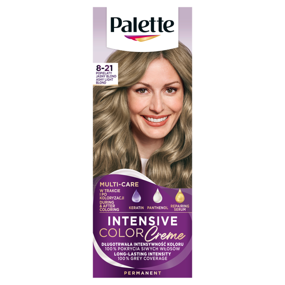 Palette Intensive Color Creme Hair dye ash light blonde 8-21