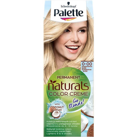 Palette Permanent Natural Colors Hair dye Scandinavian blond 100