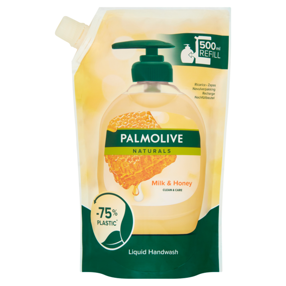 Palmolive Naturals Milk and Honey Soap Supply 500ml
