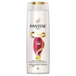 Pantene Pro-V Infinitely Long Shampoo | Strengthens and nourishes damaged hair | 400 ml