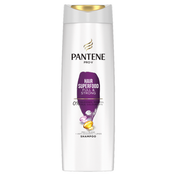 Pantene Pro-V Superfood Shampoo, For Weak, Thin Hair, 400ml