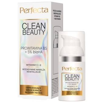 Perfecta Clean Beauty – Odmładzające serum-kuracja dz/n, prowitamina b5 30 ml