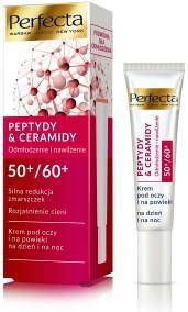 Perfecta Peptydy i Ceramidy Krem pod oczy i na powieki na dzień i na noc 50+/60+ 15 ml