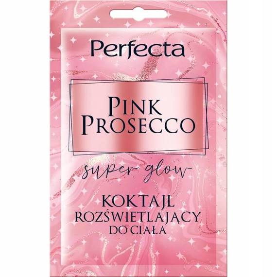 Perfecta Pink Prosecco, koktajl rozświetlający do ciała, 18 ml