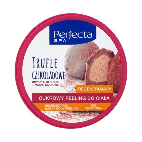 Perfecta SPA Truffles Chocolate Sugar Body Scrub 225g restorative