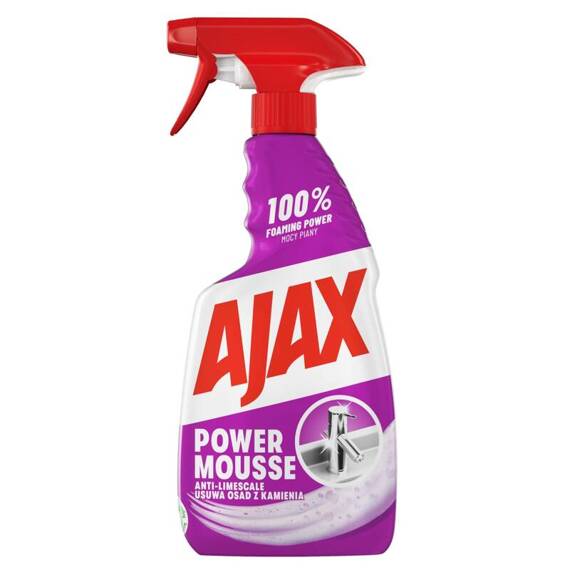 Pianka do łazienki Ajax Power Mousse 500 ml