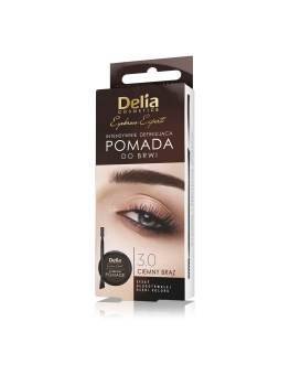 Pomada - wosk do brwi DELIA COSMETICS  3.0 CIEMNY BRAZ