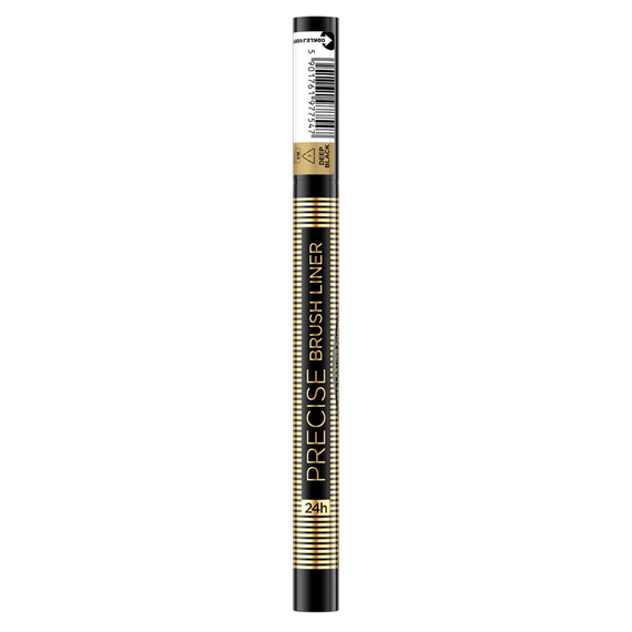 Precise Brush Liner Waterproof eyeliner pen with brush, black