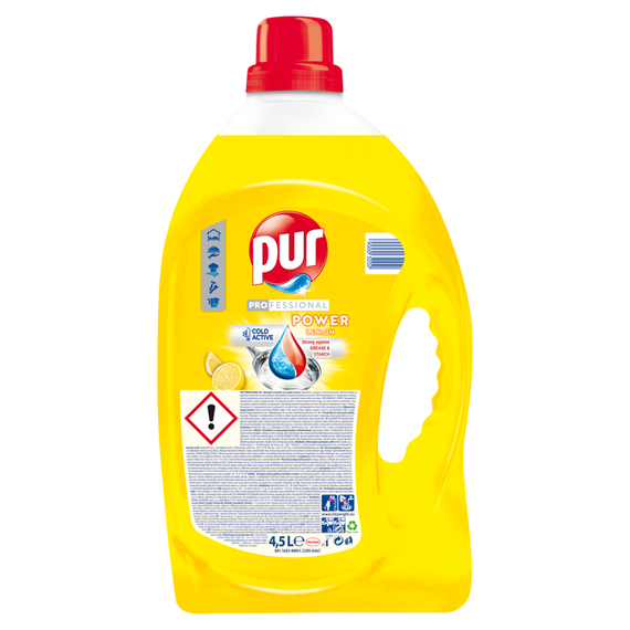 Pur Professional Power Lemon Dishwashing liquid 4.5 l