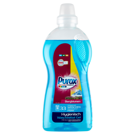 Purox Gel for washing colored fabrics 1 l (33 washes)