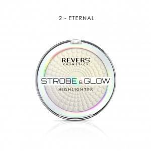 REVERS Puder rozświetlający STROBE & GLOW HIGHLIGHTER 02 ETERNAL