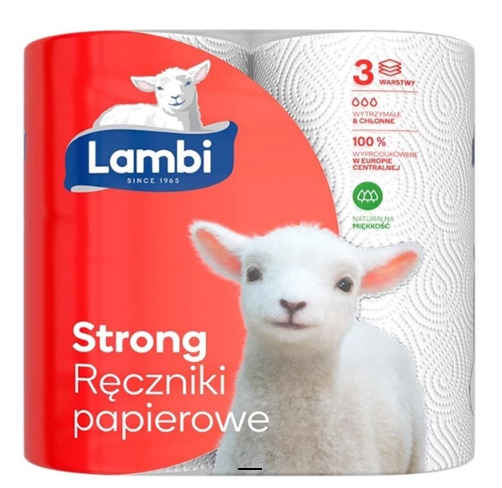 Ręcznik papierowy Lambi Strong 2 szt