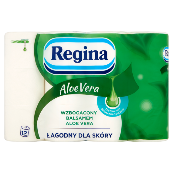 Regina Aloe Vera Papier toaletowy 12 rolek