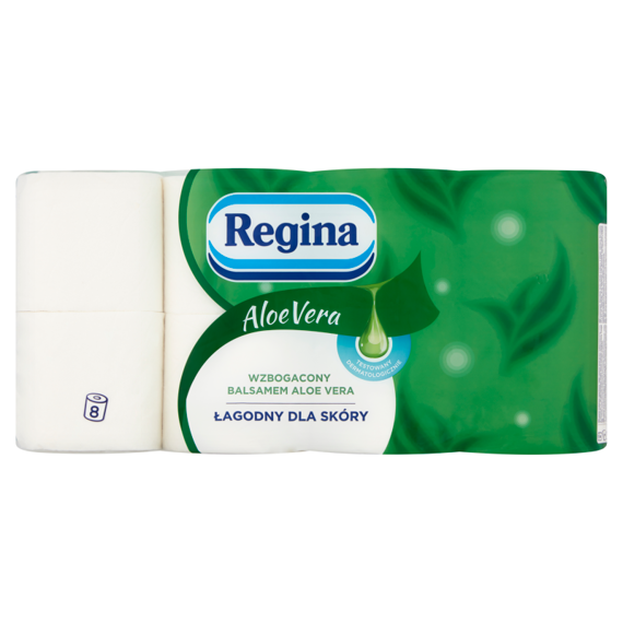 Regina Aloe Vera fragrance Toilet paper 3 layers of 8 rolls