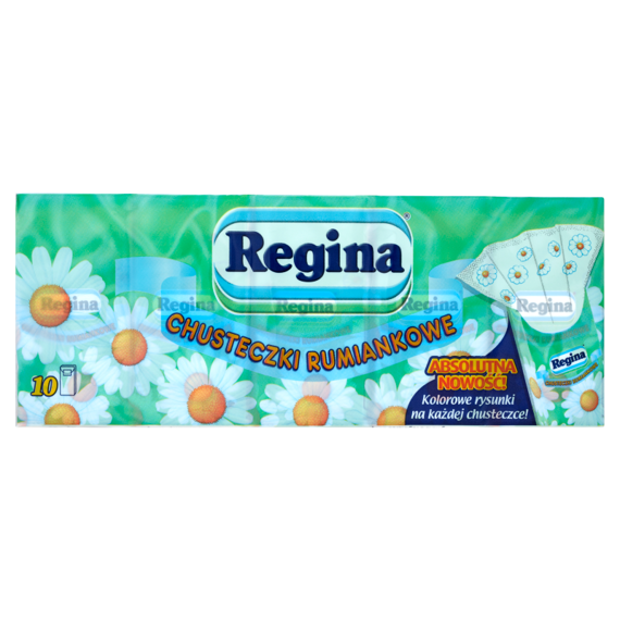 Regina Tissues Camomile 4-ply 10 packs of wipes 9