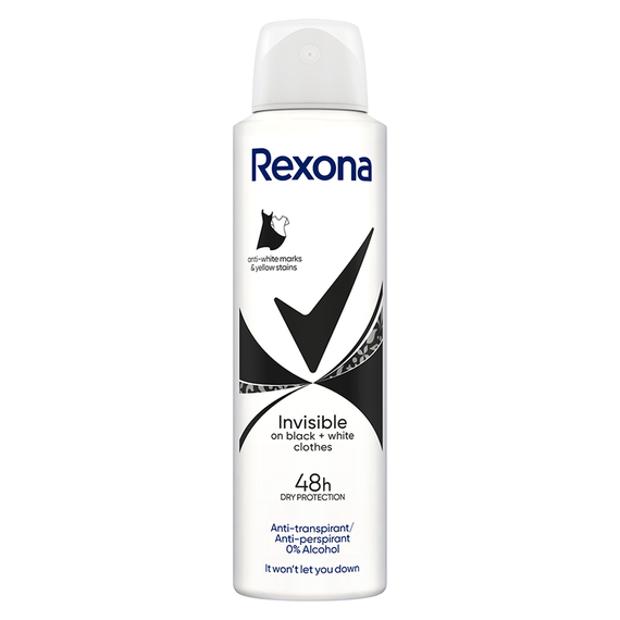 Rexona Invisible Antiperspirant Aerosol 150 ml