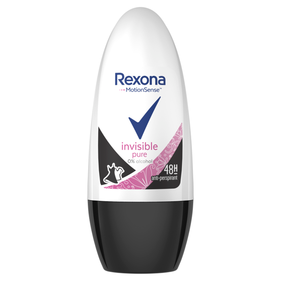Rexona Invisible Pure Antiperspirant Roll-On 50ml