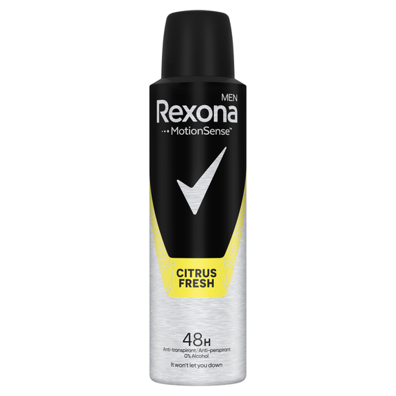 Rexona Men Citrus Fresh Antiperspirant Spray 150 ml