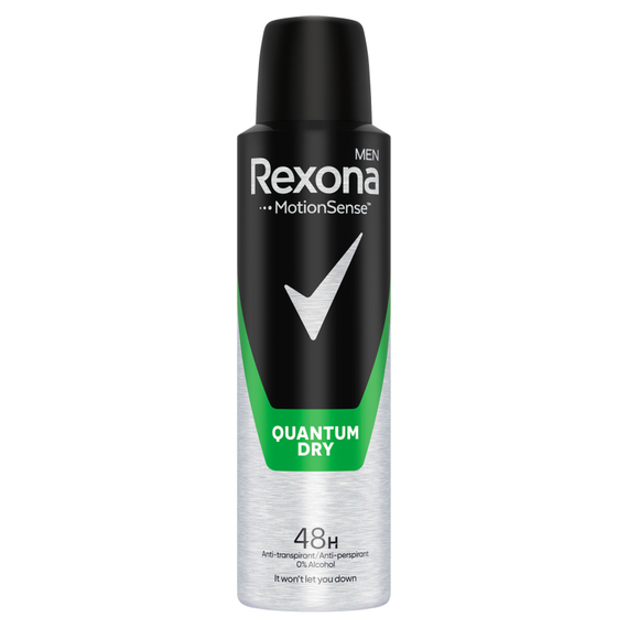 Rexona Men Quantum Dry Antiperspirant Aerosol 150 ml