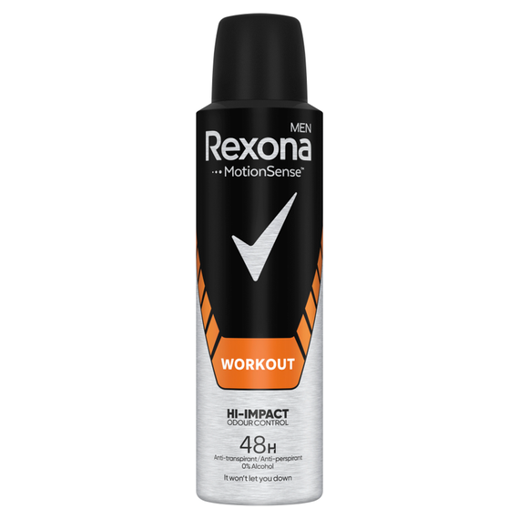 Rexona Men Workout Antiperspirant Aerosol 150 ml