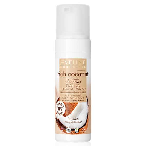 Rich Coconut Gentle Coconut Facial Cleansing Foam