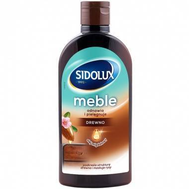 SIDOLUX M Mleczko do pielęgnacji mebli - migdał 300 ml