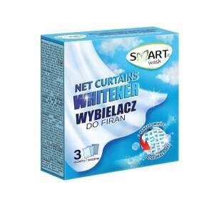 SMART Wash Wybielacz w proszku do firan 3x40g