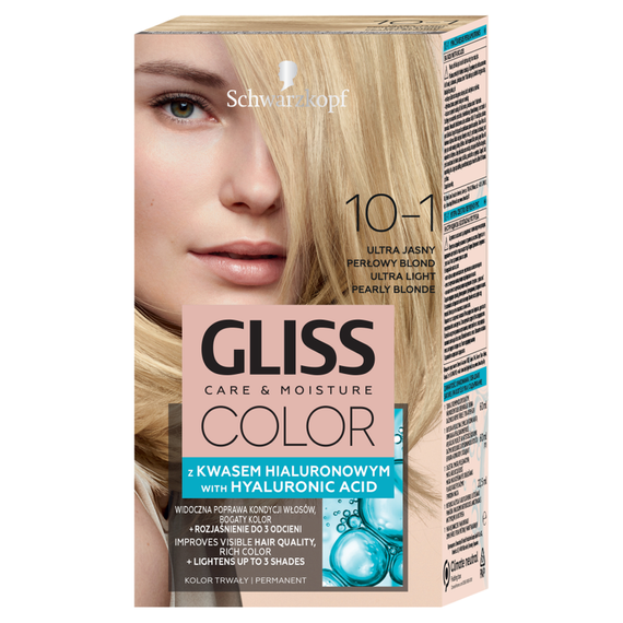 Schwarzkopf Gliss Color Hair dye ultra light pearl blonde 10-1