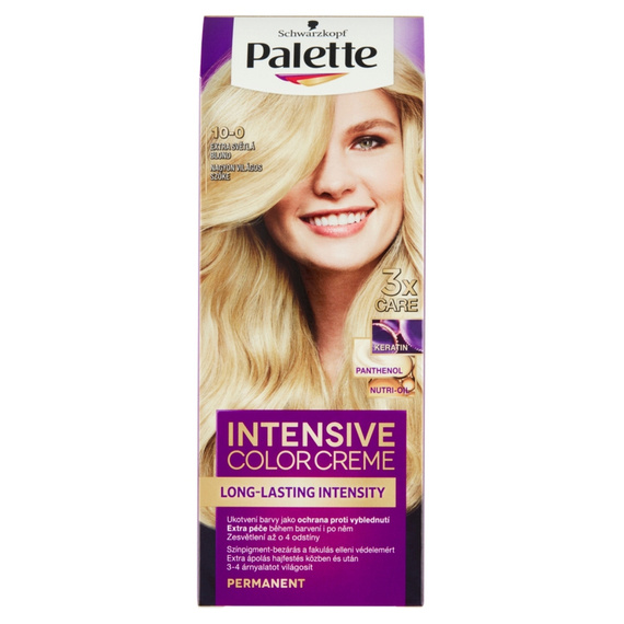 Schwarzkopf Palette Intensive Color Creme Hair Colour 10-0 Very Light ...