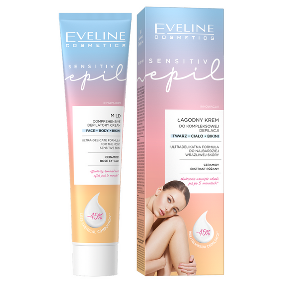 Sensitive Epil Gentle cream for comprehensive depilation