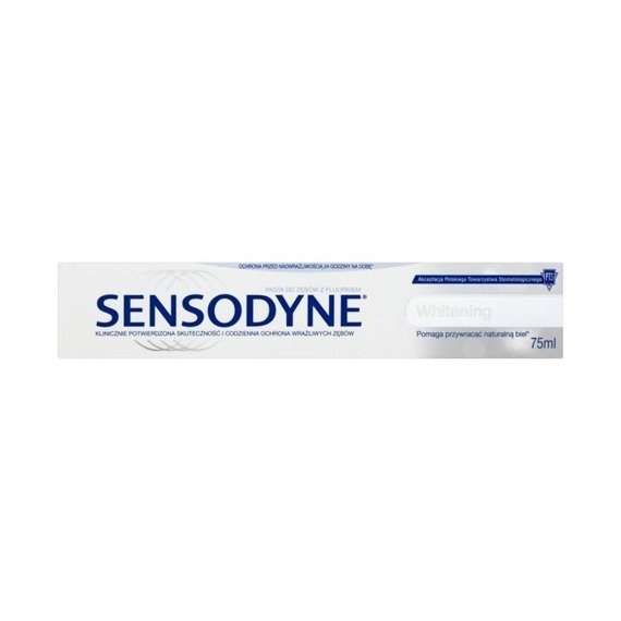 Sensodyne Whitening Toothpaste with fluoride 75ml