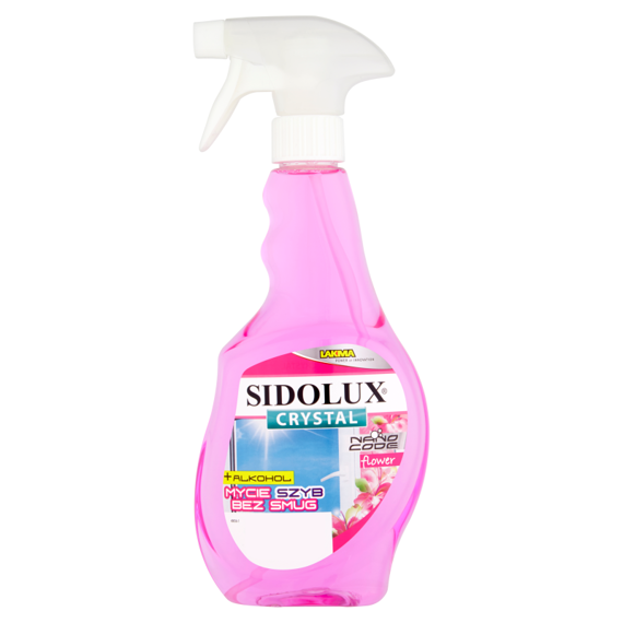 Sidolux Crystal Flower Płyn do mycia szyb 500 ml