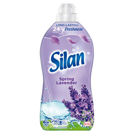 Silan Spring Lavender Fabric Softener 1100 ml (50 washes)