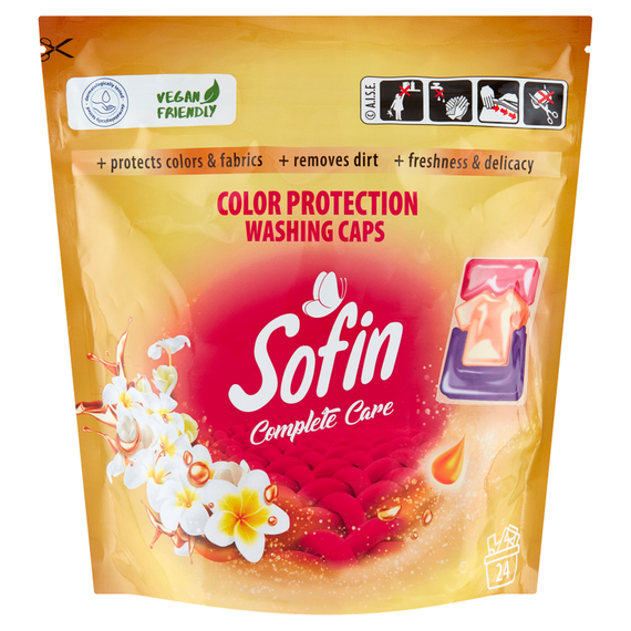 Sofin Complete Care Color Protection Laundry Capsules 576 g (24 washes)