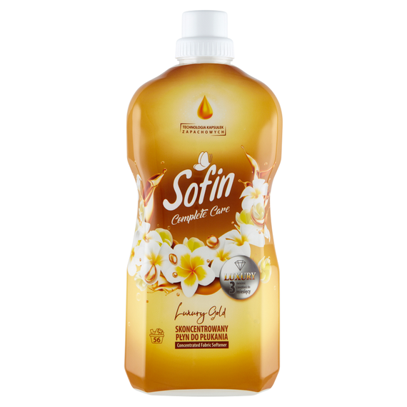 Sofin Complete Care Luxury Gold Concentrated fabric softener 1.4 l (56 washes)